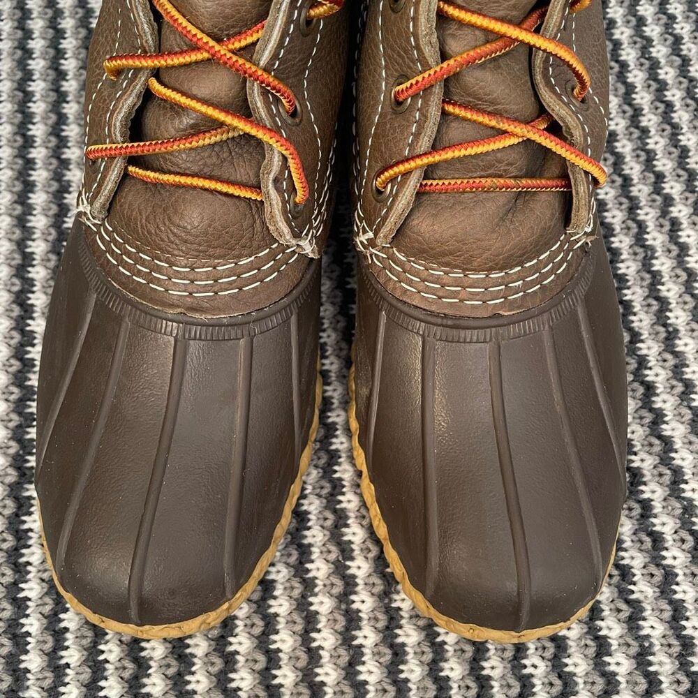 Bean Boot By L. L. Bean 8” Lace Up Duck Boot Wome… - image 6